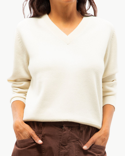 PRIYA SWEATER IN IVORY