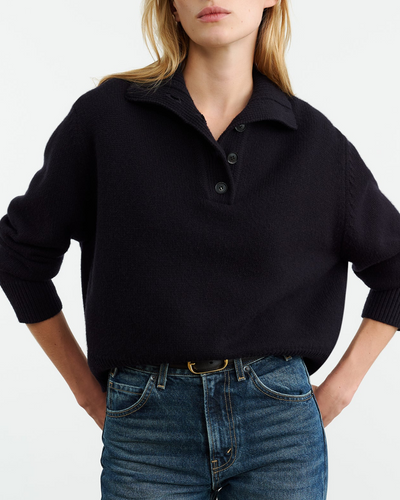 RENATA SWEATER IN DARK NAVY