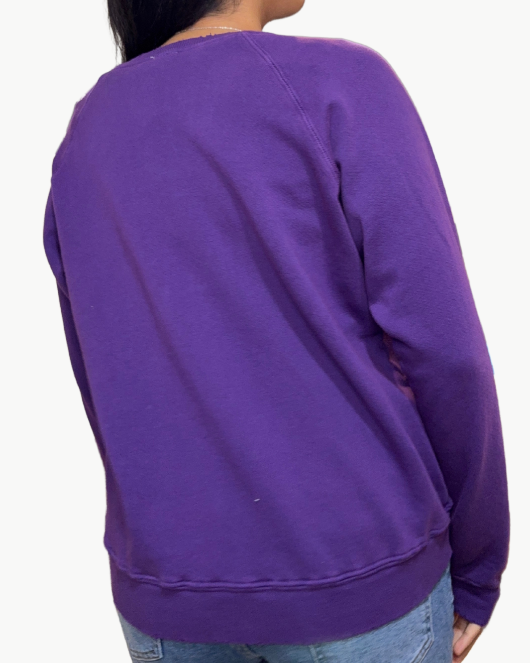 CALIFORNIA CREW SWEATSHIRT IN VIOLET