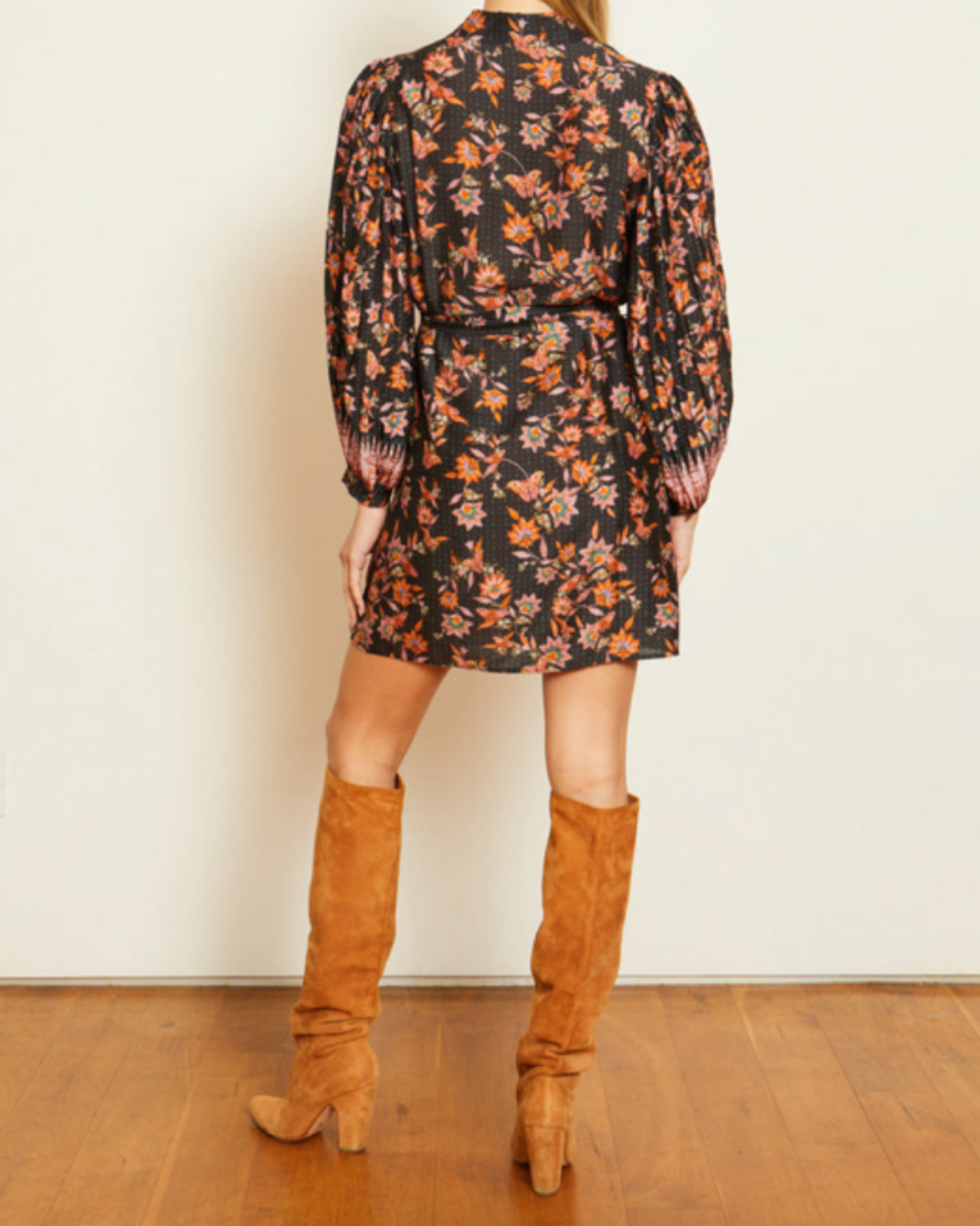 AUSTIN DRESS IN FOLK ART FLEUR