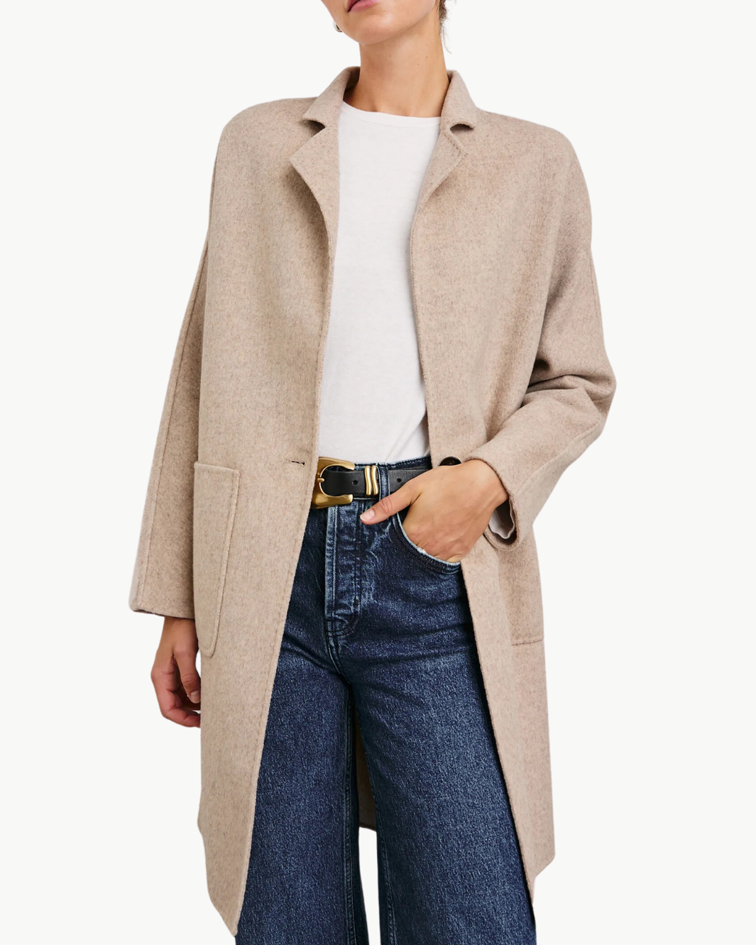 EVEREST COAT IN OATMEAL