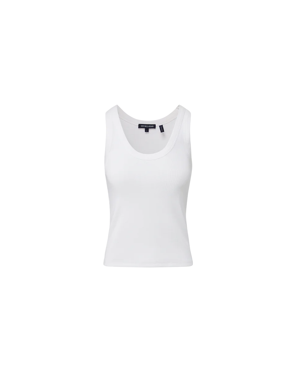 BIRKE TANK IN WHITE