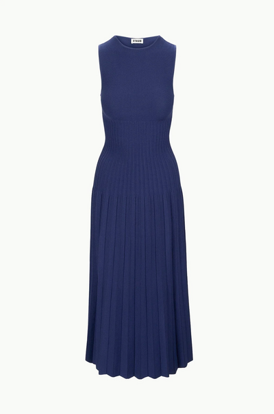 ELYSE DRESS IN NAVY