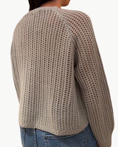 YASMEEN SLOUCHY CARDIGAN IN EUCALYPTUS