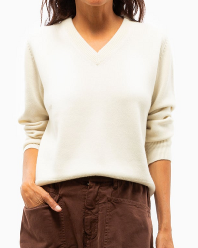 PRIYA SWEATER IN IVORY