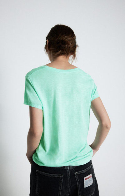 WOMEN'S T-SHIRT JACKSONVILLE IN CUCUMBER VINTAGE