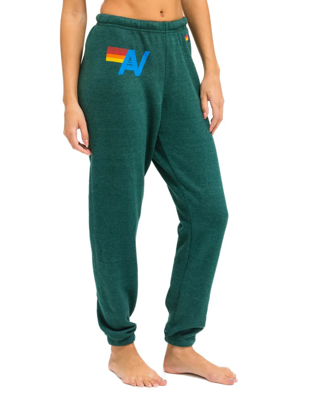 LOGO SWEATPANTS IN FOREST