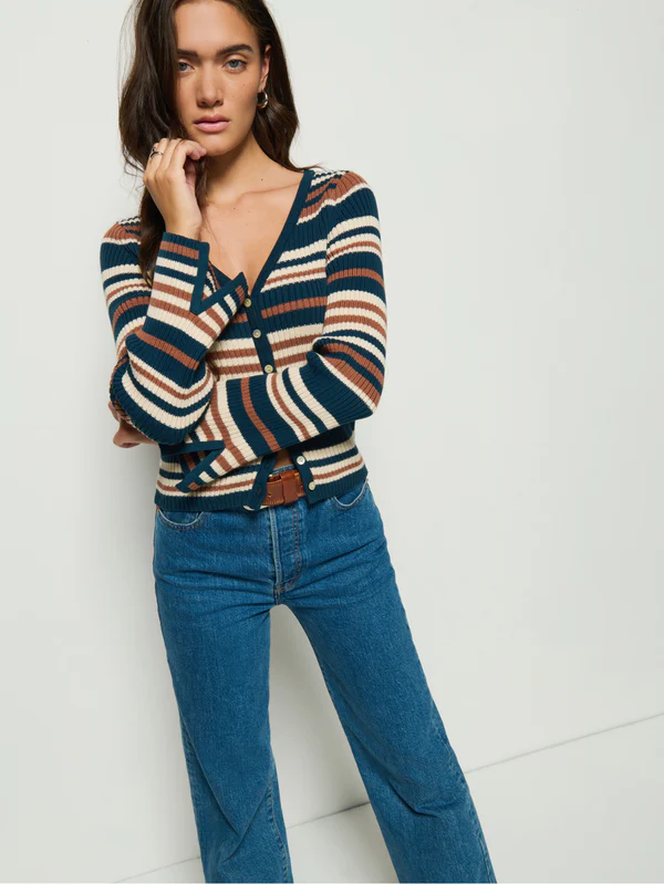 POSEY SWEATER IN OJAI STRIPE