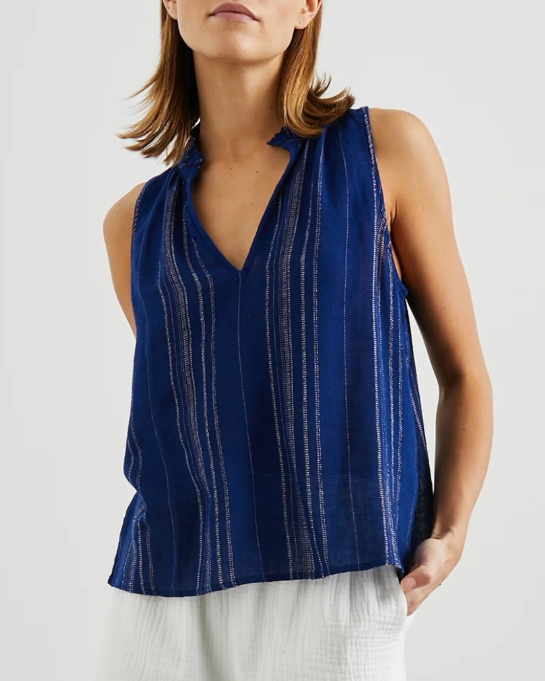 CHRISTY TOP IN NOJA STRIPE