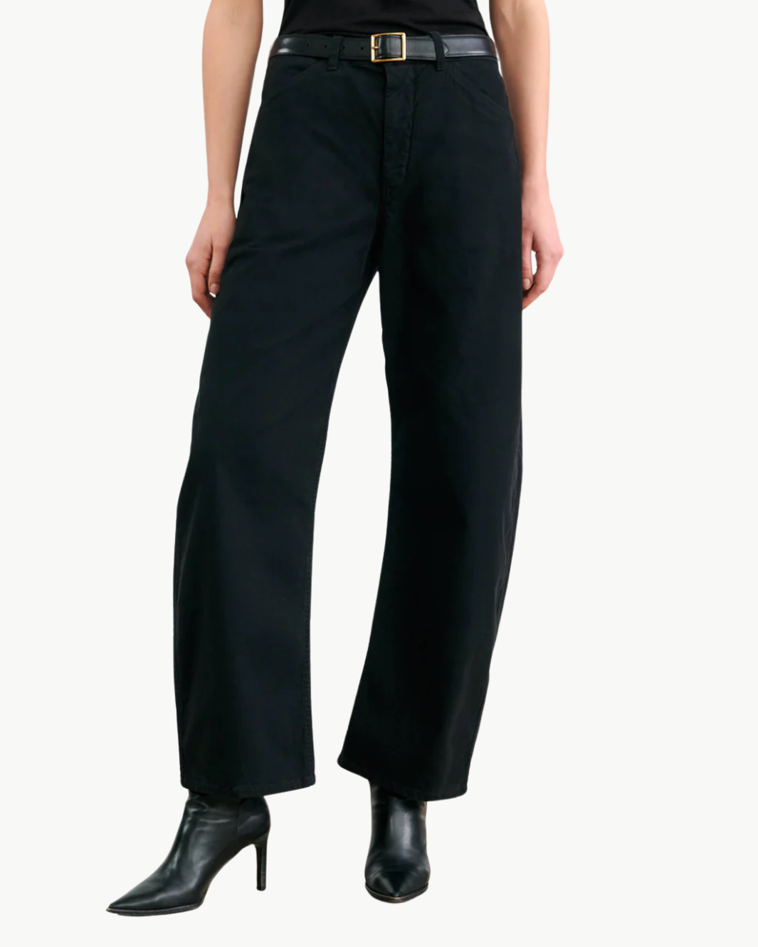 TRIBECA PANT IN JET BLACK