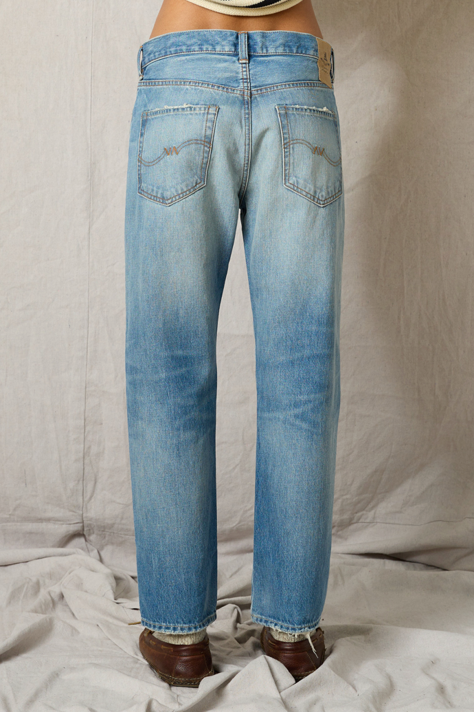 LINDSAY SLIM BOYFRIEND JEAN IN ALSEN INDIGO