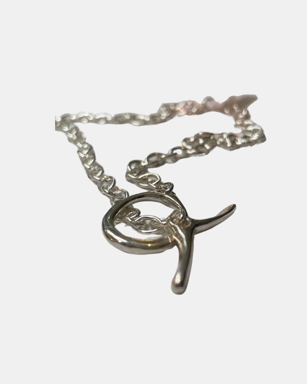 CERES TOGGLE NECKLACE IN STERLING SILVER - Romi Boutique