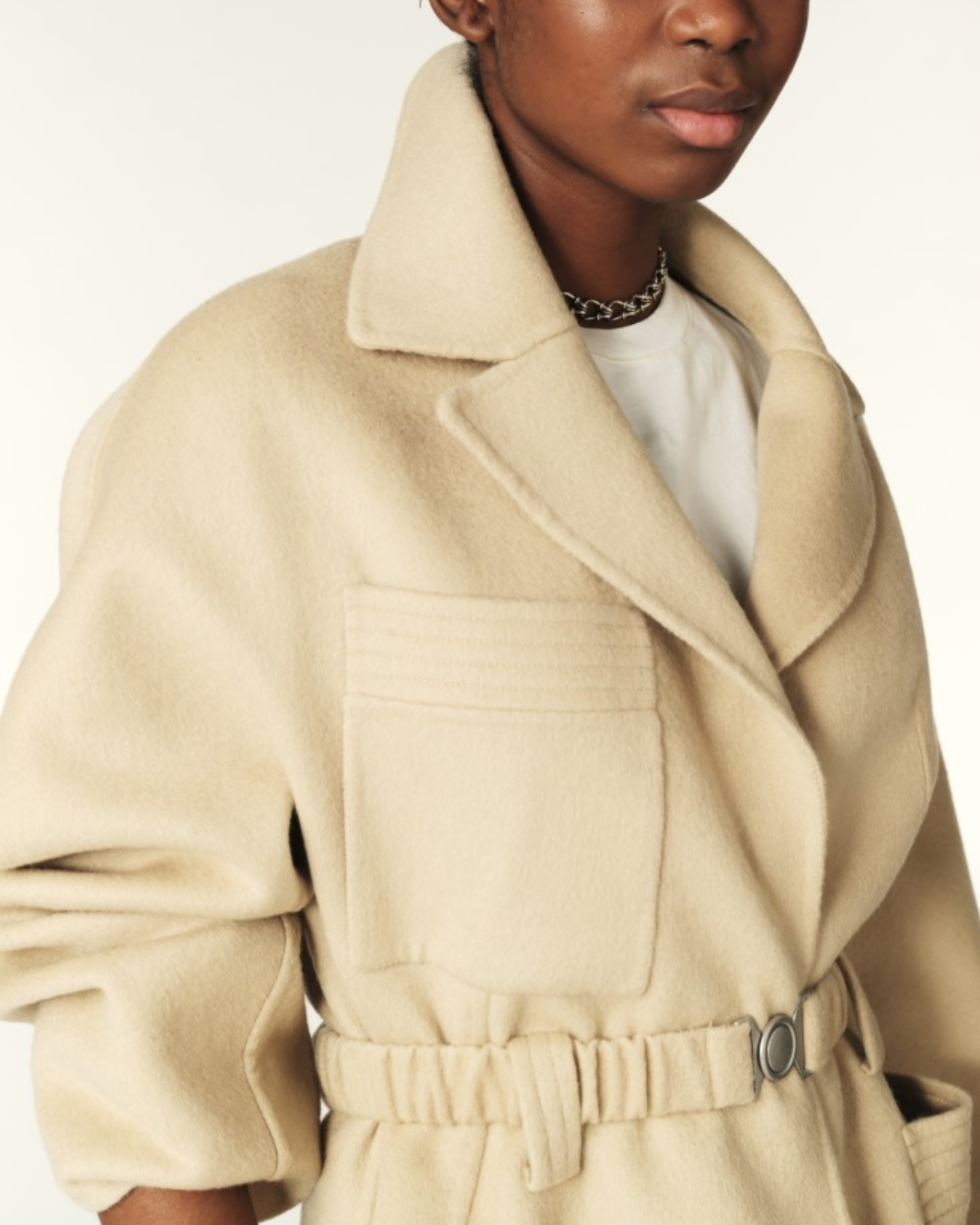 KARA COAT IN BEIGE