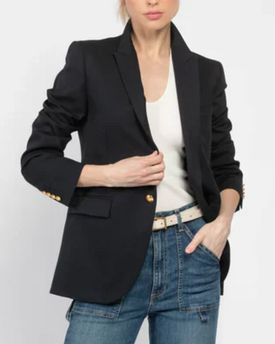 ANABEL TAILORED JACKET IN BLACK