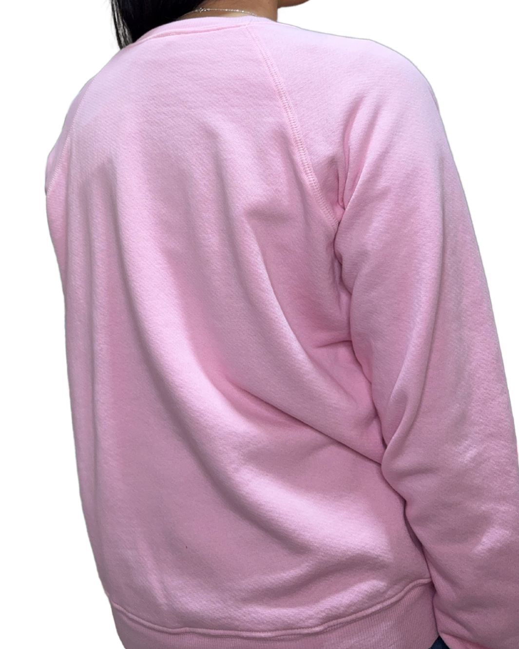 PALO ALTO CREW SWEATSHIRT IN BABY PINK