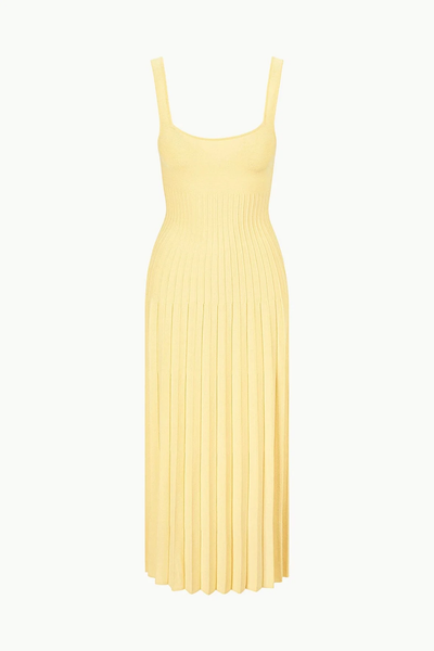 ELLISON DRESS IN LEMON DROP