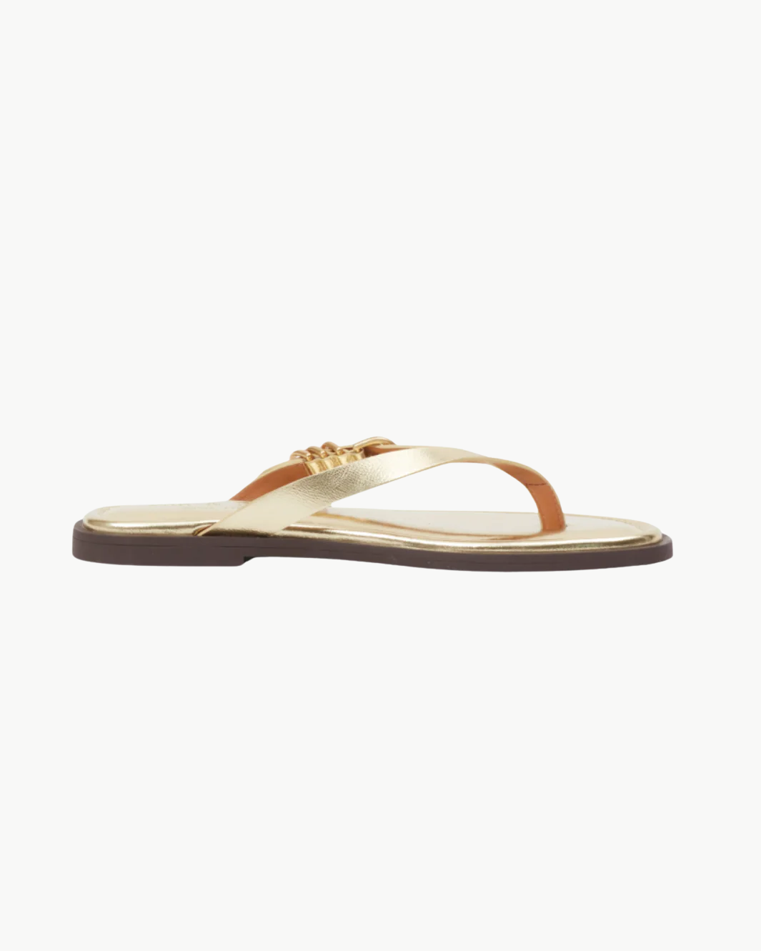 GIA THONG SANDAL IN GOLD