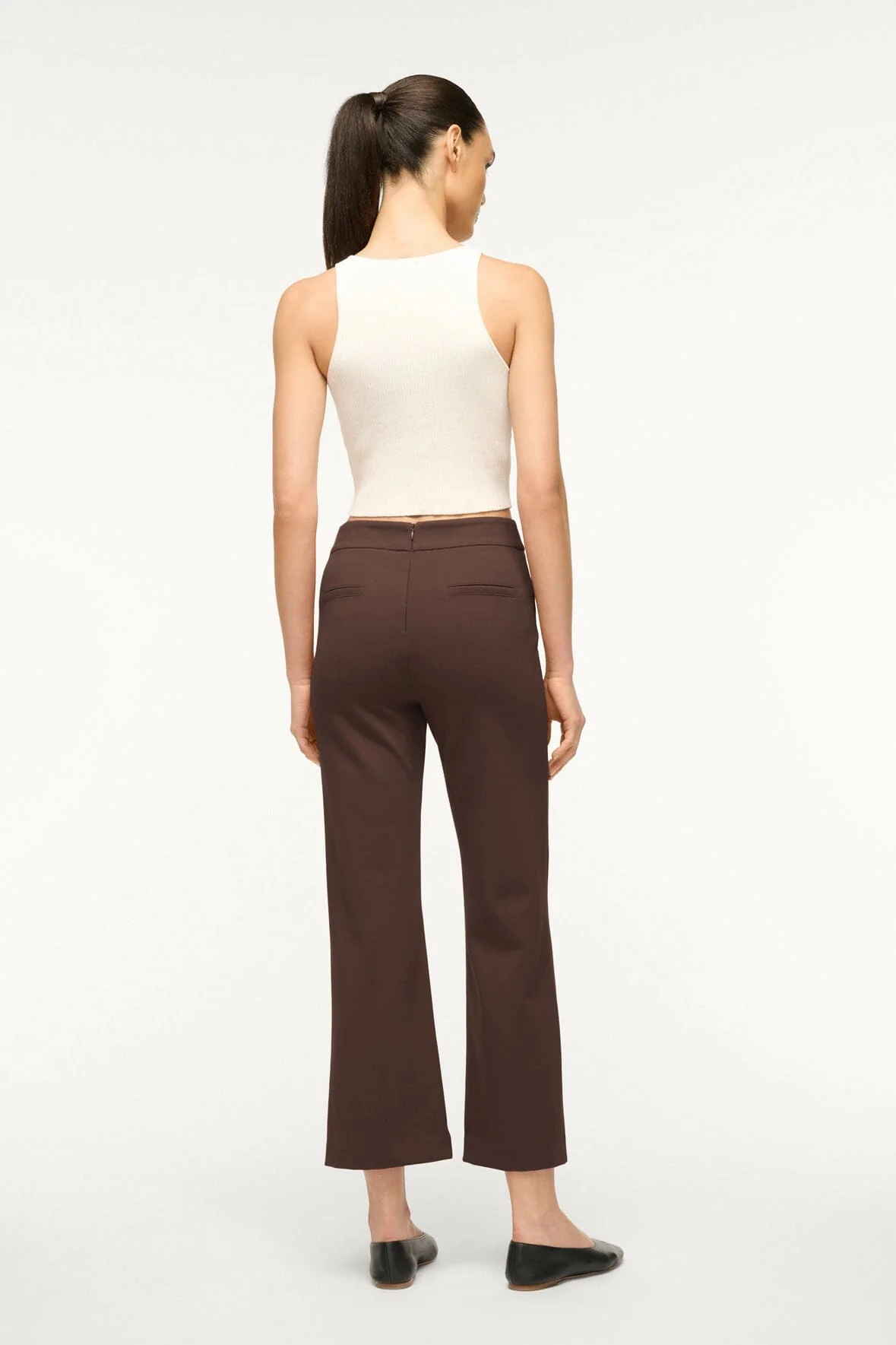 KNACK PANT IN DARK CHOCOLATE