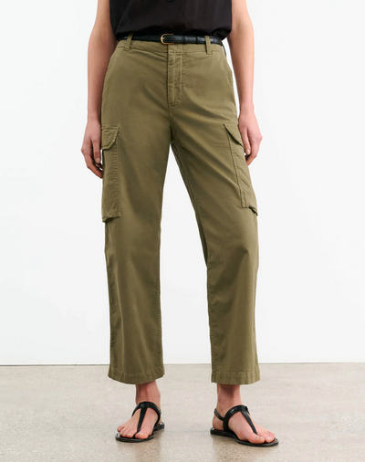 LEOFRED CARGO PANT IN MILITARY GREEN