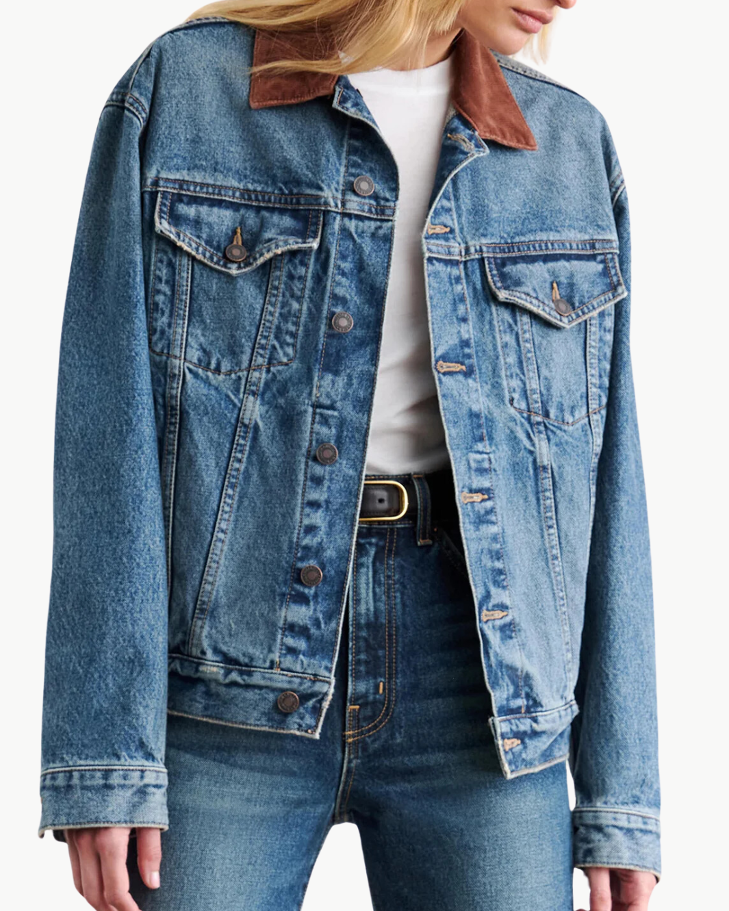 CHESNEY DENIM JACKET IN OCEAN WASH