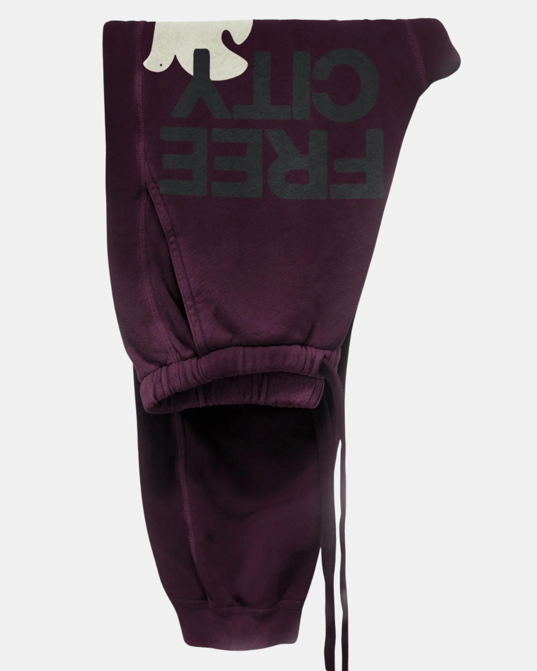 SUPERFLUFF POCKET LUX SWEATPANT IN EGGPLANT