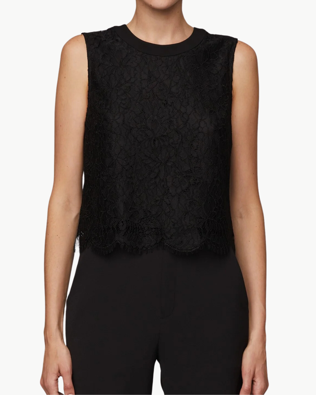 GIA TOP IN BLACK