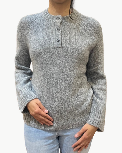 IRIS CREWNECK PULLOVER IN CLOUDY