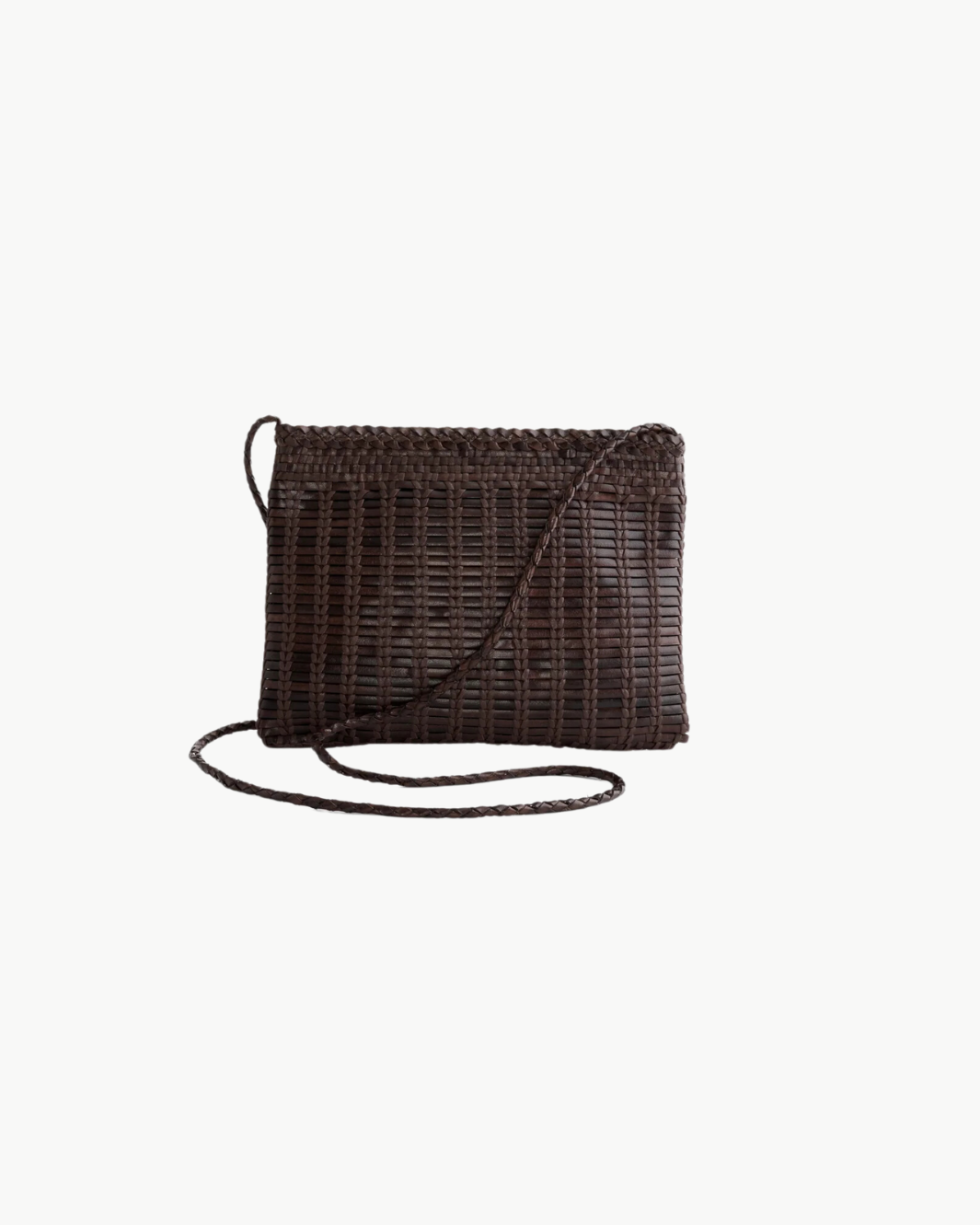 POCHETTE BALI LARGE BAG IN DARK BROWN