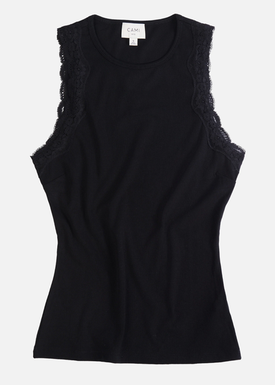 RIAN TANK IN BLACK