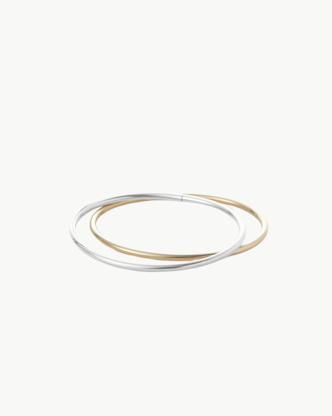 DANE BANGLE SET M IN TWO-TONE