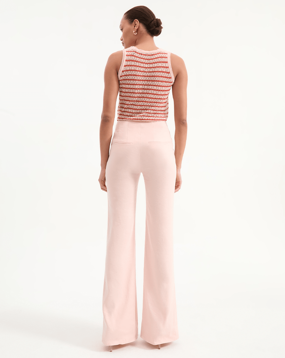 KOMI LINEN PANT IN PINK SHELL