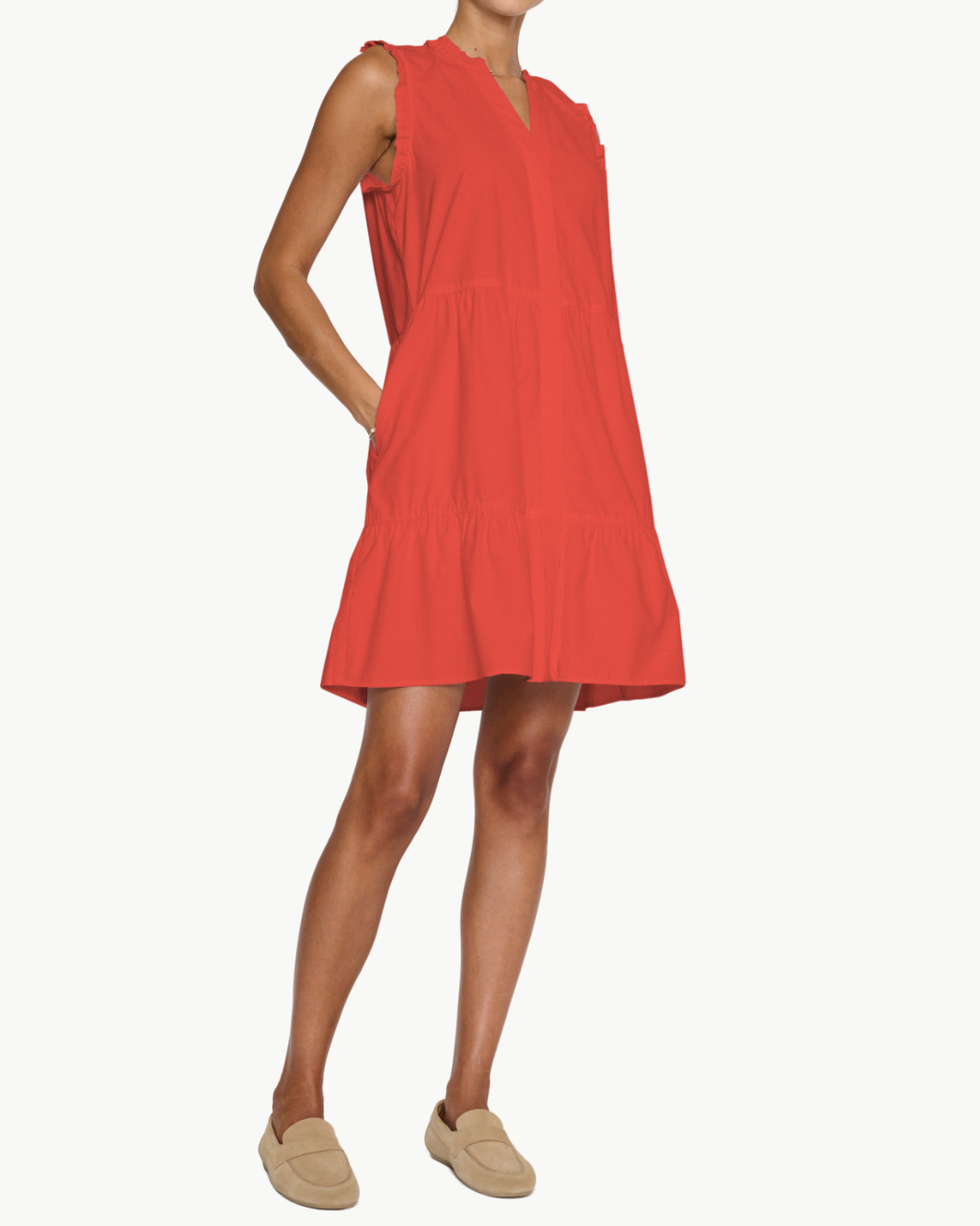 VIOLA DRESS IN POPPY