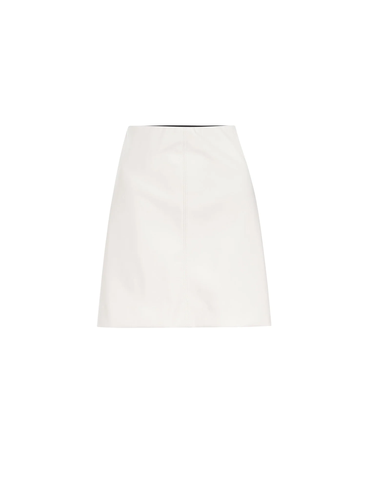 ESME MINI SKIRT IN SALT WHITE