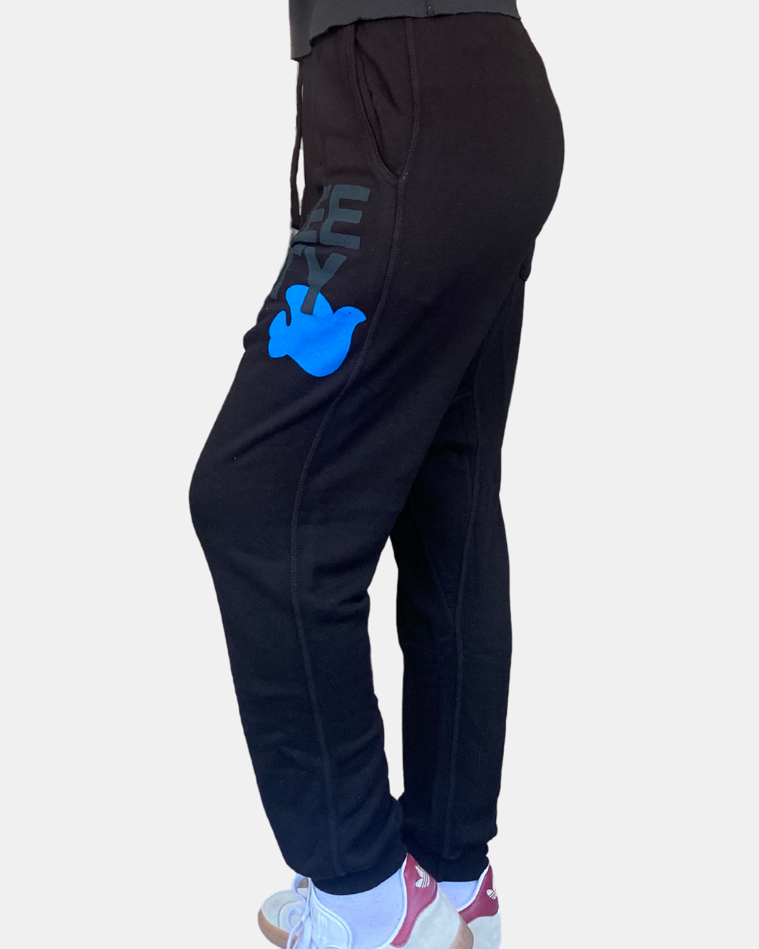 SUPERFLUFF POCKET LUX SWEATPANT IN SUPERBLACK