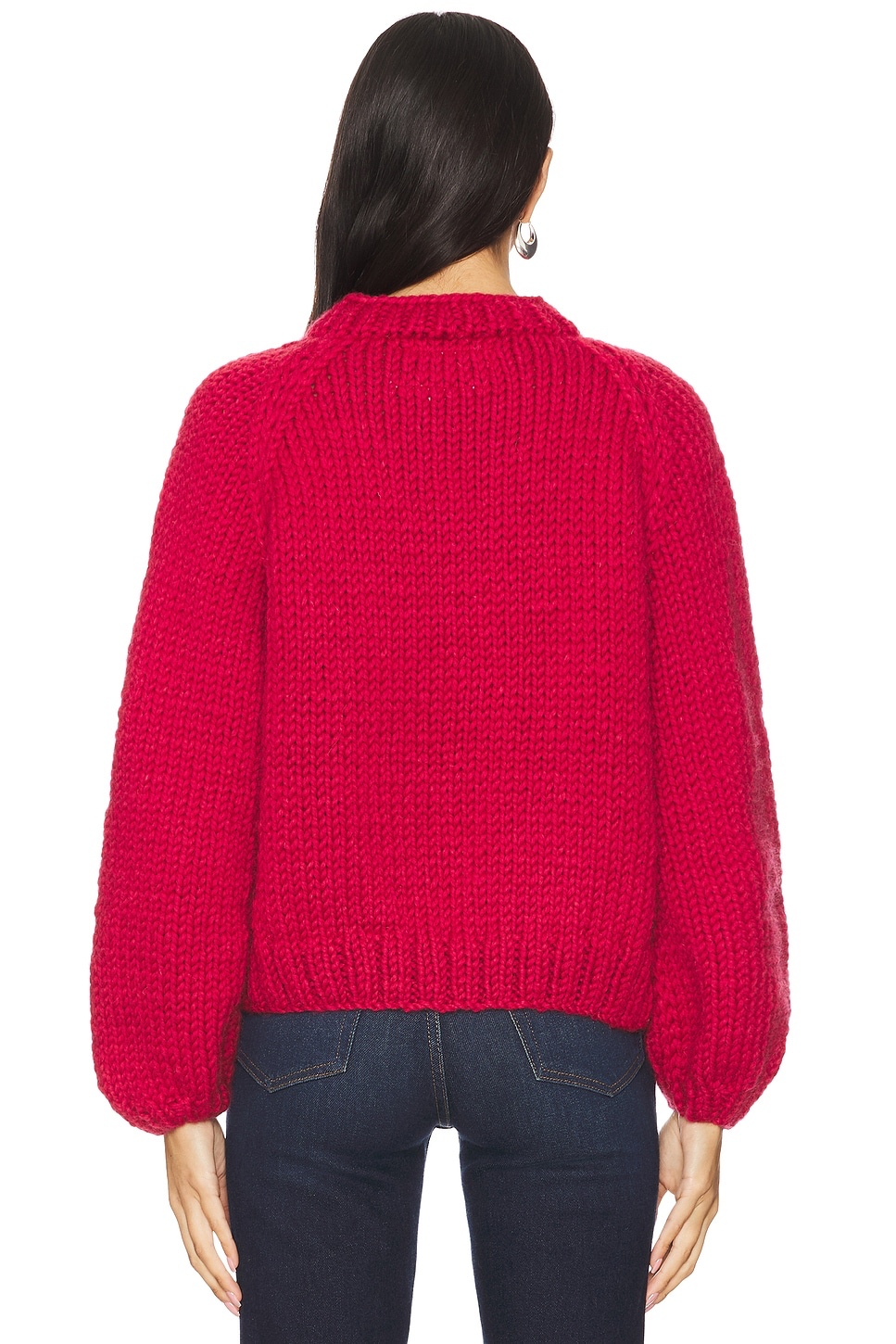 APRES PULLOVER IN CRANBERRY