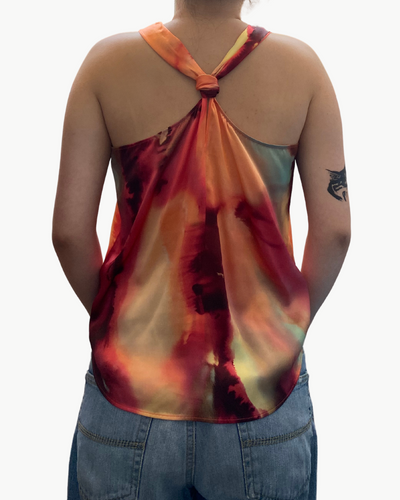 GO TIED UP IN KNOTS TANK IN DESERT SUNRISE