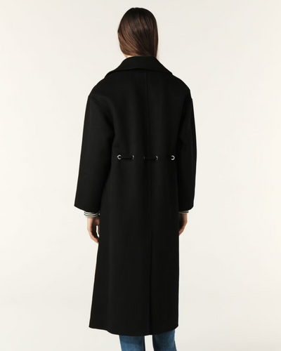 KATE COAT IN NOIR