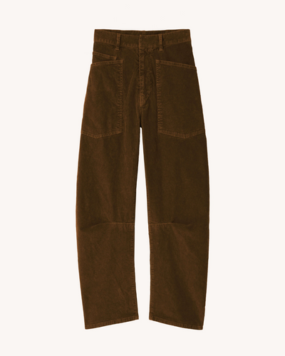 SHON PANT IN CIGAR BROWN