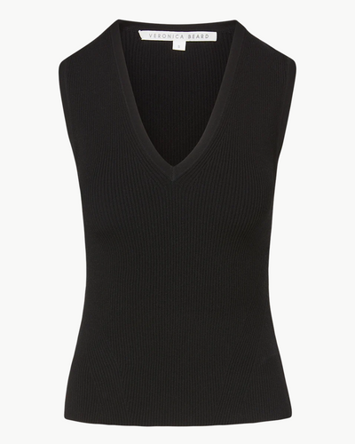 SID SLEEVELESS PULLOVER IN BLACK