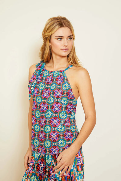 CAROLINE KALEIDOSCOPE BATIK TOP