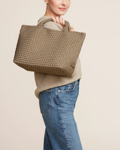 ST. BARTHS MEDIUM TOTE IN CASHMERE