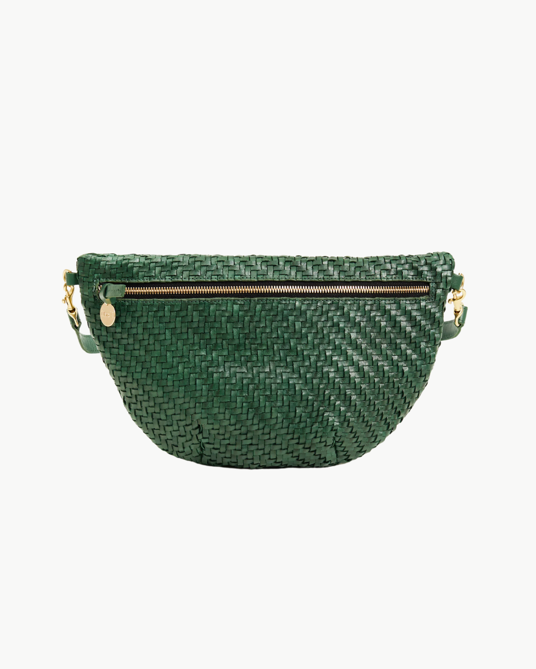 GRANDE FANNY IN EVERGREEN WOVEN ZIG ZAG