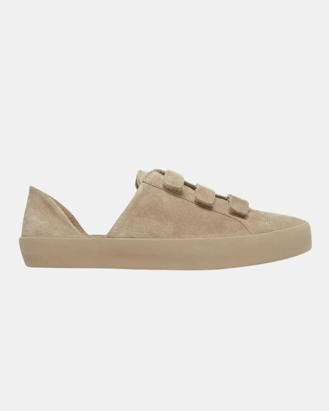 LIBBY D'ORSAY SNEAKER IN STUCCO SUEDE