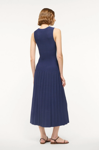 ELYSE DRESS IN NAVY