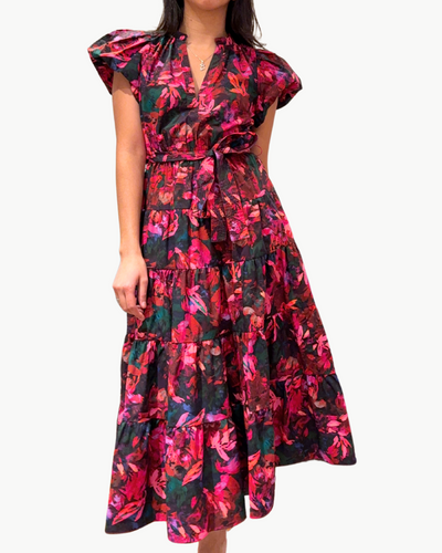 OTTILIE DRESS IN HIBISCUS