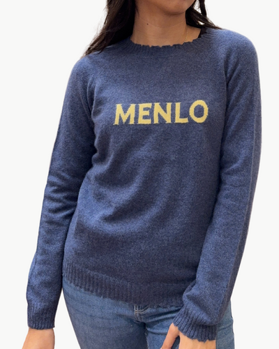 CUSTOM FRAYED CREW "MENLO" IN ECLIPSE/SUN