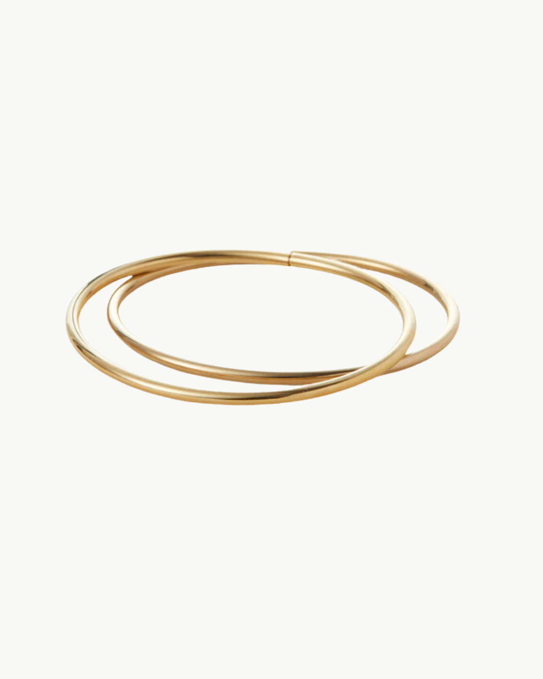 DANE 2-PIECE BANGLE SET IN HIGH POLISH GOLD