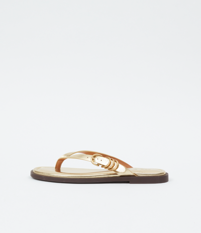 GIA THONG SANDAL IN GOLD