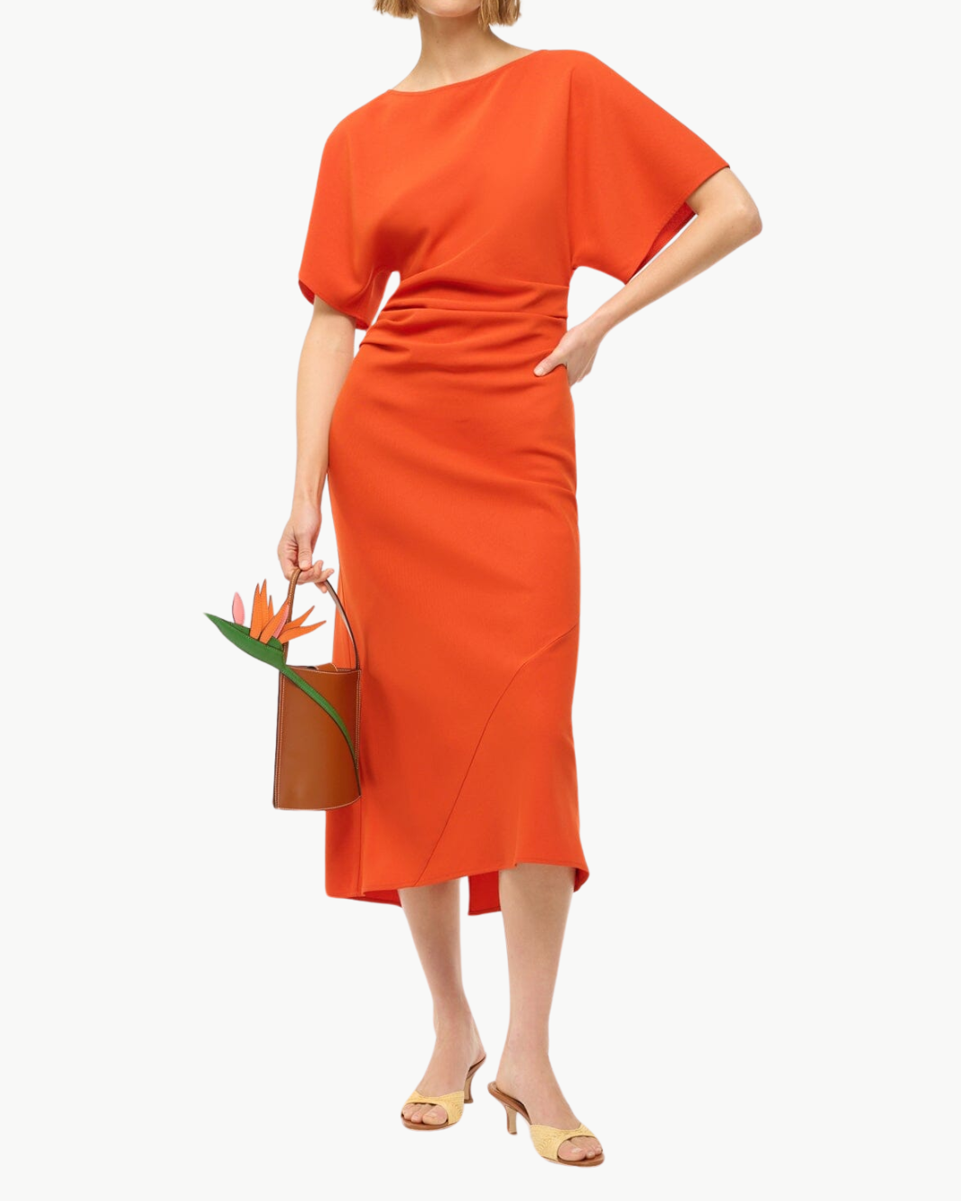 AMELIE DRESS IN CAYENNE