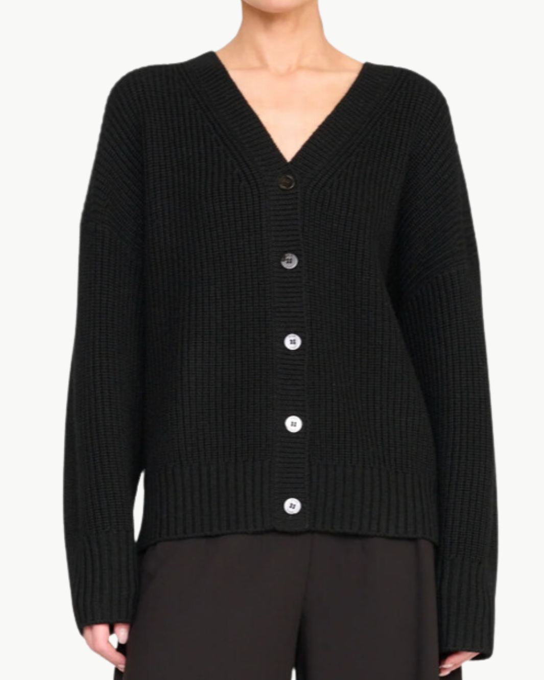 MATILDA CARDIGAN IN BLACK